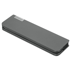 Lenovo ThinkPad USB-C Mini Dock 40AU - Med 65W strømforsyning - Grade A 